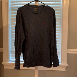 Ralph Lauren Dark Grey Men’s Long Sleeve Shirt